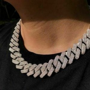Iced Out Lab Diamond Miami Cuban Link Chain Choker
